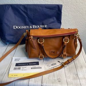 Dooney and Bourke salmon florentine MINI satchel